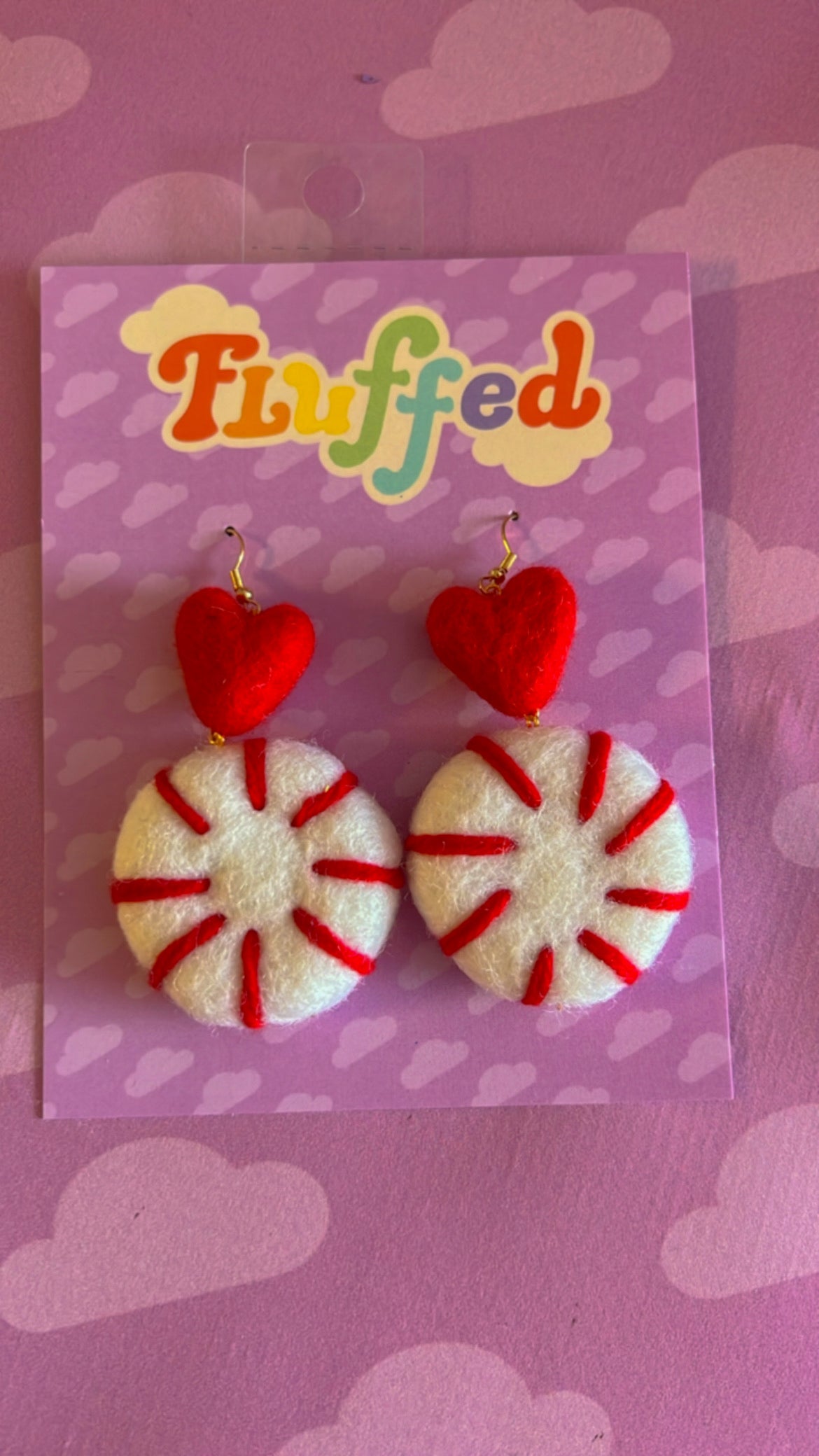 Peppermint hearts