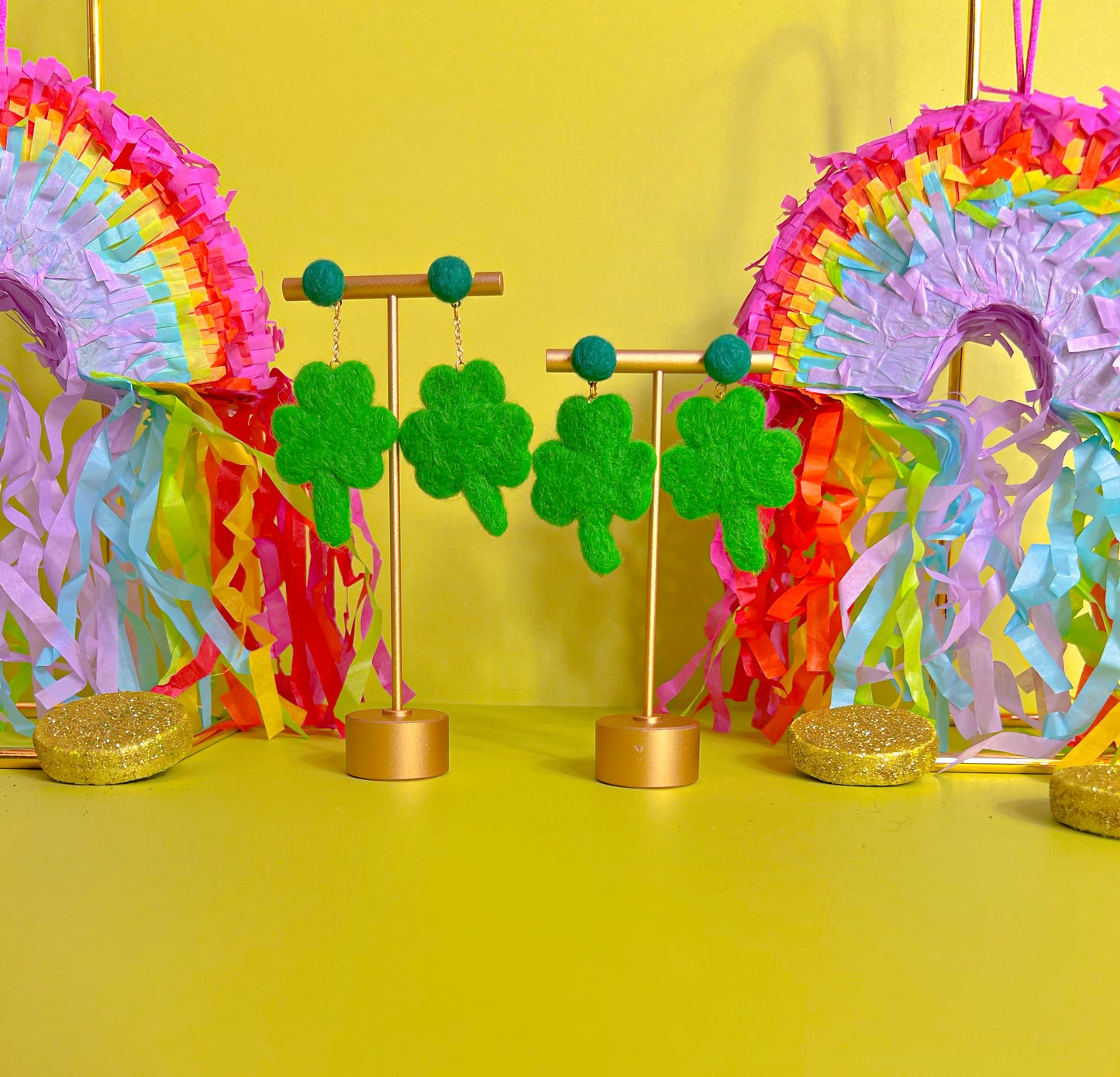 🍀 Lucky me shamrocks