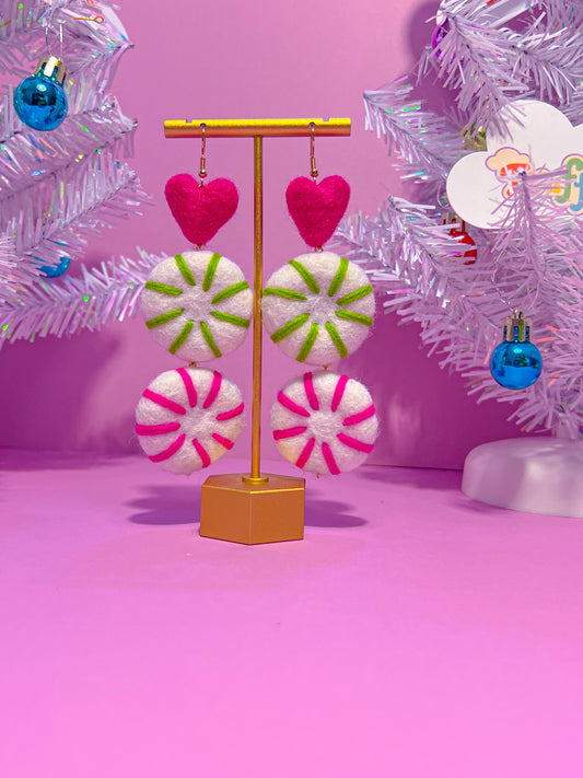 Pastel peppermint stacks