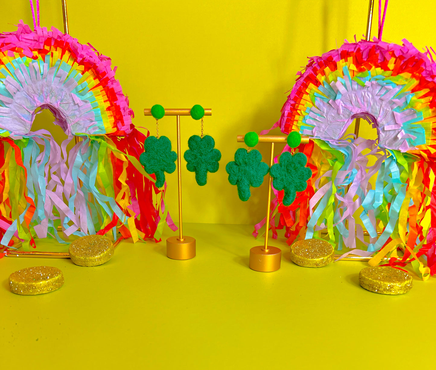 🍀 Lucky me shamrocks