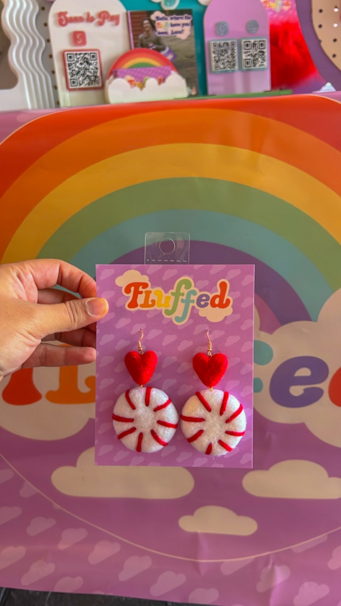 Peppermint hearts