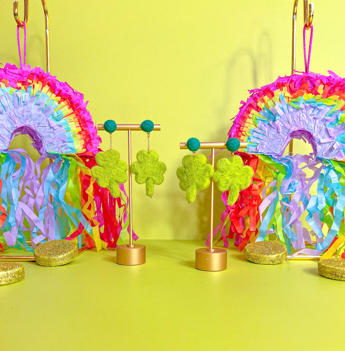 🍀 Lucky me shamrocks